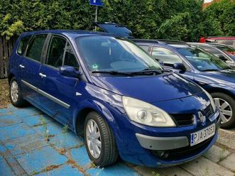renault grand scenic ii. diesel 2.0 dci, 149 km, 2007 lubin - sprzedajemy.pl