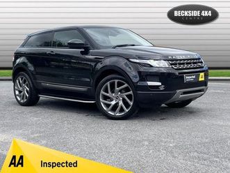 land rover range rover evoque 2.2 ed4 pure tech coupe 3dr diesel manual fwd euro 5 (start/stop) (150 ps)