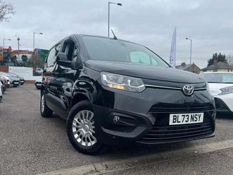 2023 toyota proace icon van 50kwh auto van electric automatic