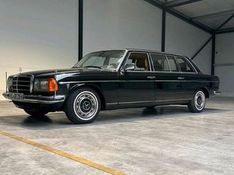 mercedes w123 langversion pullman limousine stretch oldtimer