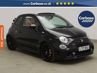 abarth 595c 1.4 t-jet competizione cabrio 2dr petrol auto euro 6 (180 bhp)