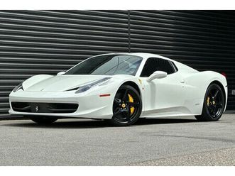 used 2013 ferrari 458 spider san luis obispo ca 93405