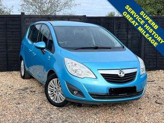 vauxhall meriva 1.4t 16v excite mpv 5dr petrol manual euro 5 (120 ps)