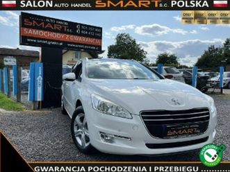 peugeot 508 i bezwypadek/ serwis/ panorama/ biala perla
