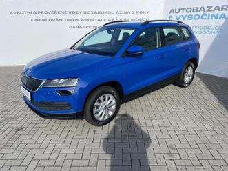 škoda karoq 1.5tsi ambition+! full led! čr
