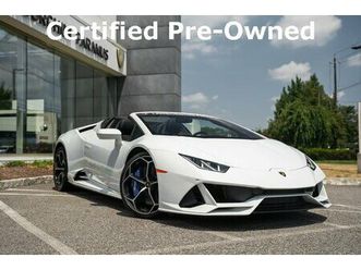 used 2020 lamborghini huracan evo paramus nj 07652