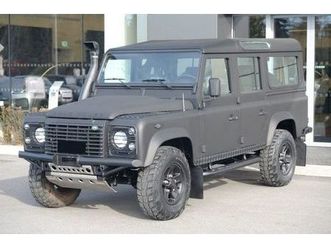 land rover defender 110 2.4 td4 station wagon se nero opaco
