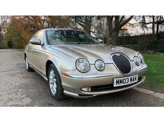 2003 jaguar s-type 3.0 v6 se saloon 4dr petrol automatic (25 a vendre