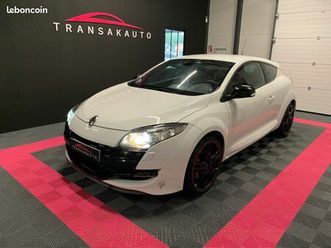 renault megane iii coupe 2.0 16v 265 rs trophy / superbe etat / 1ère main / rs monitor / sieges recaro