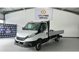 42 990 ht / iveco daily plateau 35c16 3l 160 cv bvm6 pack comfort neuf / tva recuperable