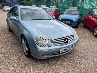 mercedes-benz clk 3.2 clk320 sport cabriolet 2dr