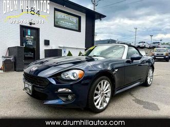 used 2018 fiat 124 spider base