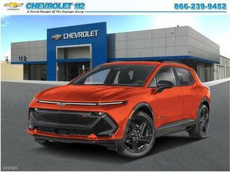 new 2025 chevrolet equinox ev rs