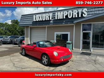 used 2003 ford thunderbird premium