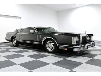 1977 lincoln mark v for sale