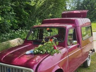 renault r4 fourgonnette oldtimer, frisch ab mfk,
