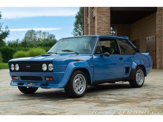 fiat 131 abarth rally tribute 1981