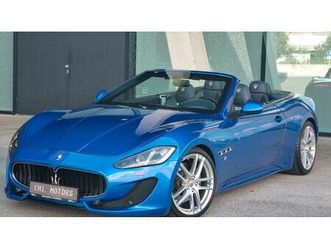maserati grancabrio 4.7 v8 sport automatik