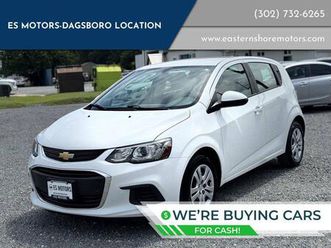 used 2017 chevrolet sonic lt