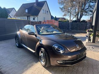 vw beetle cabrio dsg sondermodell navi unfallfrei