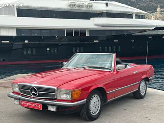 mercedes 500sl v8 4places