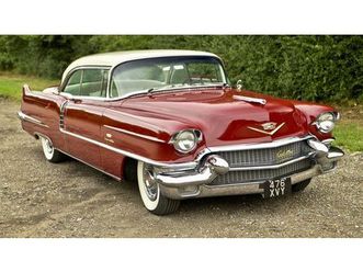 1956 cadillac series 62 rouge automatique conduite à droi...
