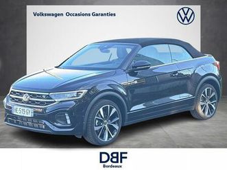 volkswagen t-roc cabriolet cab fl 1.5 tsi 150 dsg7 r line