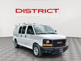 used 2014 gmc savana 1500 work van