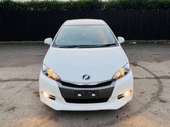 toyota wish 2013 7 seats white petrol atomatic ulez 1.8