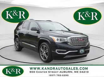 used 2019 gmc acadia denali