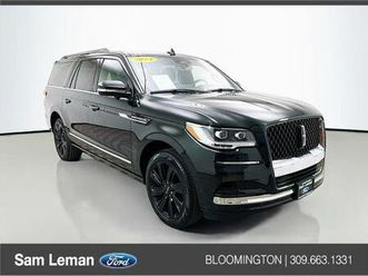 used 2024 lincoln navigator black label