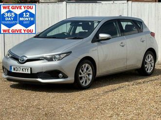 2017 toyota auris vvt-i hybrid business edition tss hatchback hybrid automatic