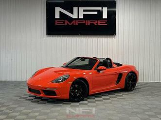 2017 porsche 718 boxster roadster 2d