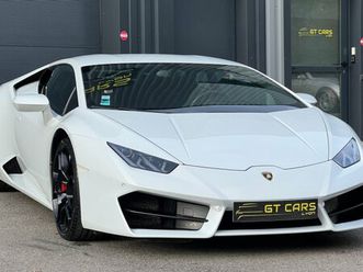 lamborghini huracan lp580 - loa 1 447 euros par mois - lift - malus payé