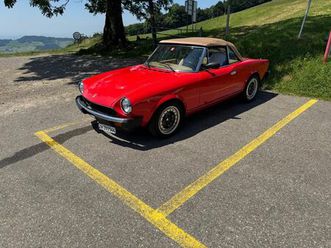 ◊oldtimer fiat 124 spider, roter klassiker, top zustand! ◊