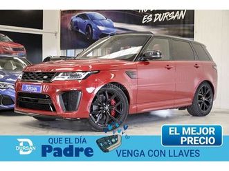 land-rover - range rover sport 5.0 v8 423kw 575cv svr carbon ed