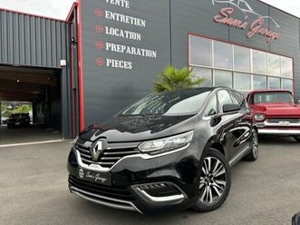 renault espace v 1.6 dci 160ch initial paris 7 pl avec tva récupérable 2015