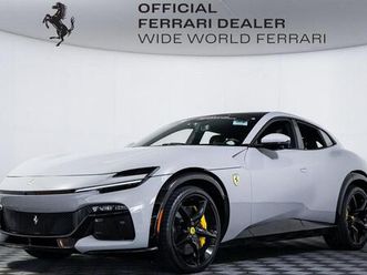 certified 2025 ferrari purosangue