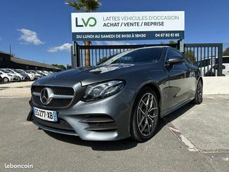mercedes classe e e 400 coupé 3.0 v6 333cv 9g-tronic 4-matic pack amg /suivi complet mercedes