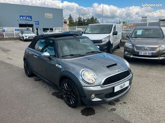 mini cooper s r57 cabriolet - 1.6i 175ch - boite automatique