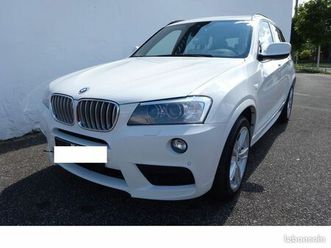 bmw x3 35d pack m 313 ch xdrive - toit ouvrant - hud - navi pro - ja 19