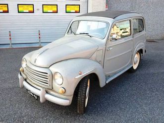 fiat 500 c topolino giardinetta belvedere - asi - 1953