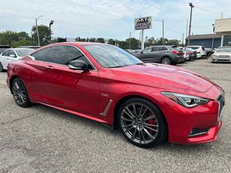 used 2020 infiniti q60 3.0t red sport 400