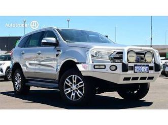 2016 ford everest trend for sale $24,990