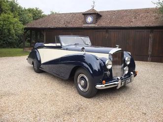 1951 bentley mkvi drophead coupe