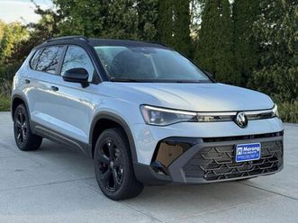 new 2025 volkswagen taos 1.5t se black