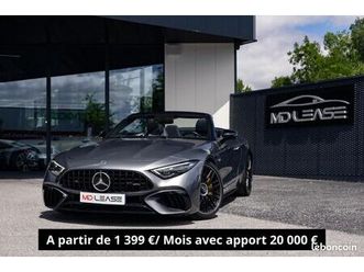mercedes classe sl amg mercedes-amg 63 4matic+ - leasing 1 399 euros/ mois