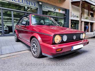 volkswagen golf mk1 cabrio