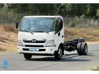 hino 300 2019 916 truck, 4.0l rwd bare chassis—diesel—good performance—book now!