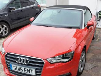 audi, a3, convertible, 2015, manual, 1395 (cc), 2 doors